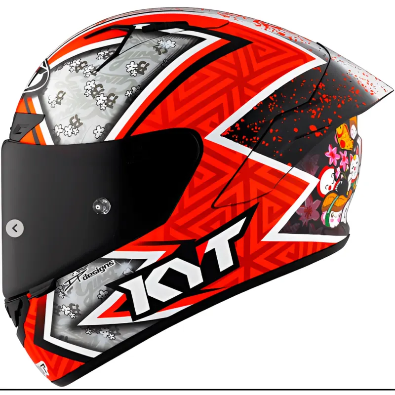 Capacete KYT TT Course Gino Rea Fechado - 