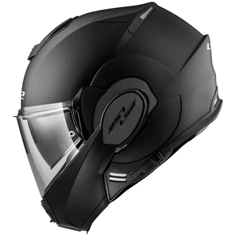 Capacete LS2 FF399 Valiant Preto Fosco Fechado - Preto Fosco