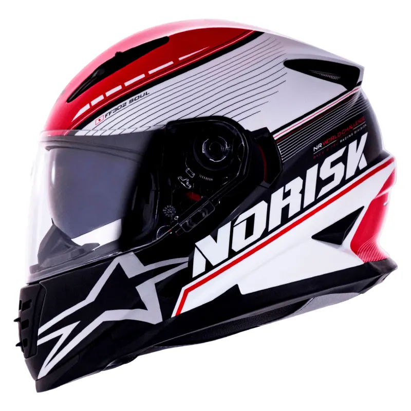 Capacete Norisk FF302 Soul Grand Prix Japan Fechado - Monocolor