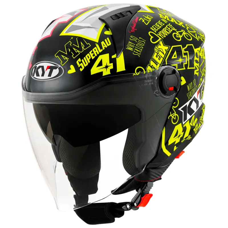 Capacete KYT D-City Espargaro Replica 2020 Fechado - 
