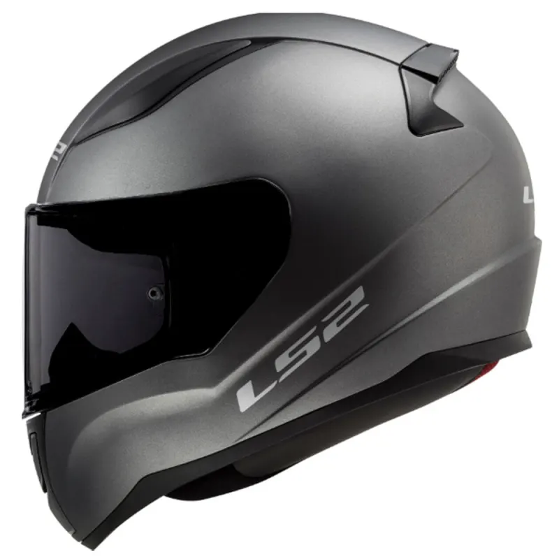 Capacete LS2 FF353 Rapid Titanium Fosco Fechado - Monocolor