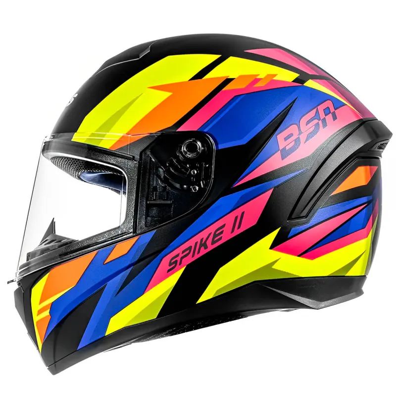 Capacete Peels Spike 2 BSN Preto Fosco Color Fechado - 