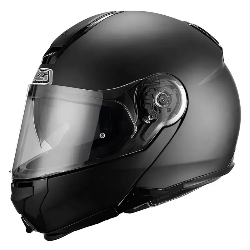Capacete NZI Capacete Escamoteável NZI Combi 2 Preto Fosco Articulado/Robocop - 