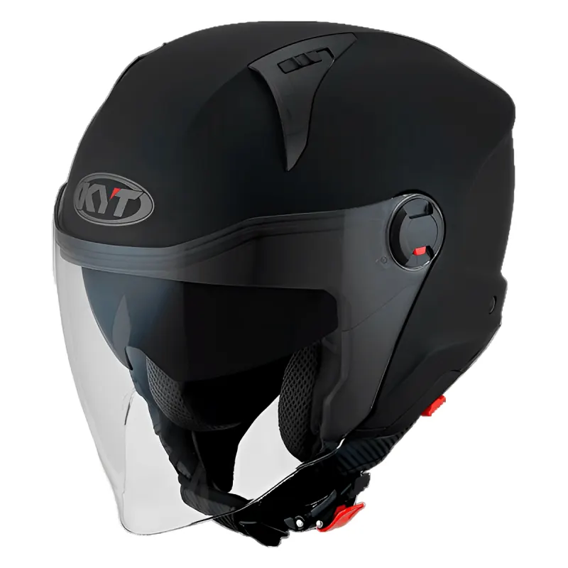 Capacete KYT D-City Preto Fosco Fechado - 