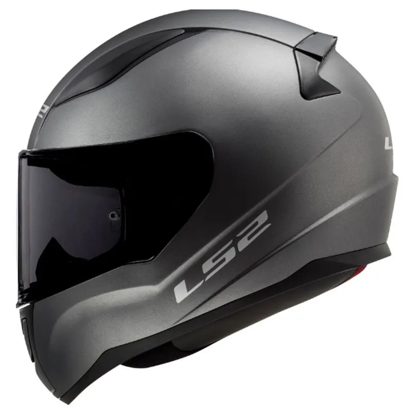 Capacete LS2 FF353 Rapid Titanium Fosco Fechado - Monocolor