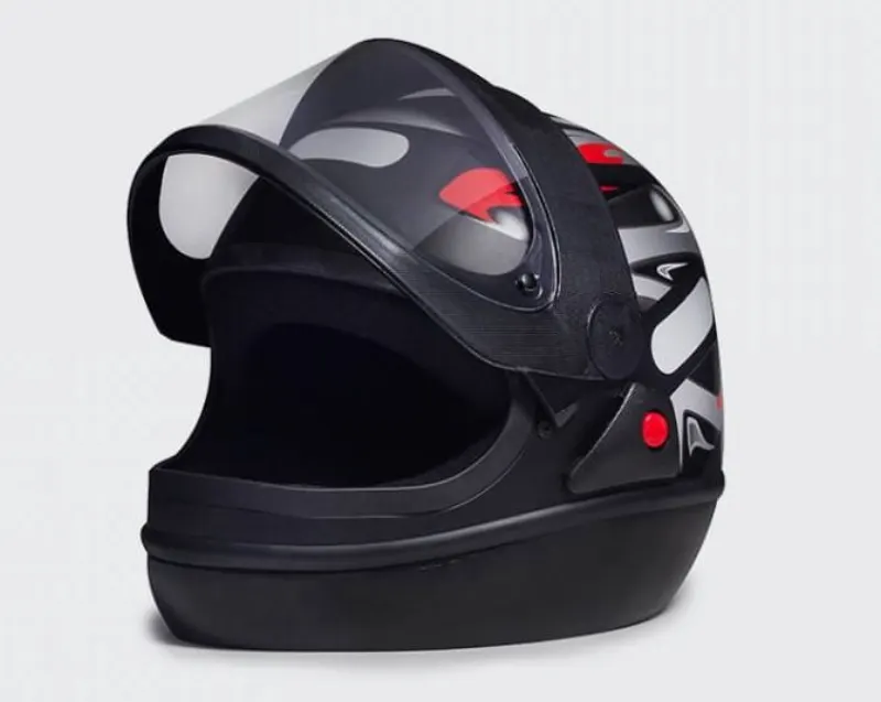 Capacete Taurus Capacete San Marino Preto Fosco Taurus Fechado - 