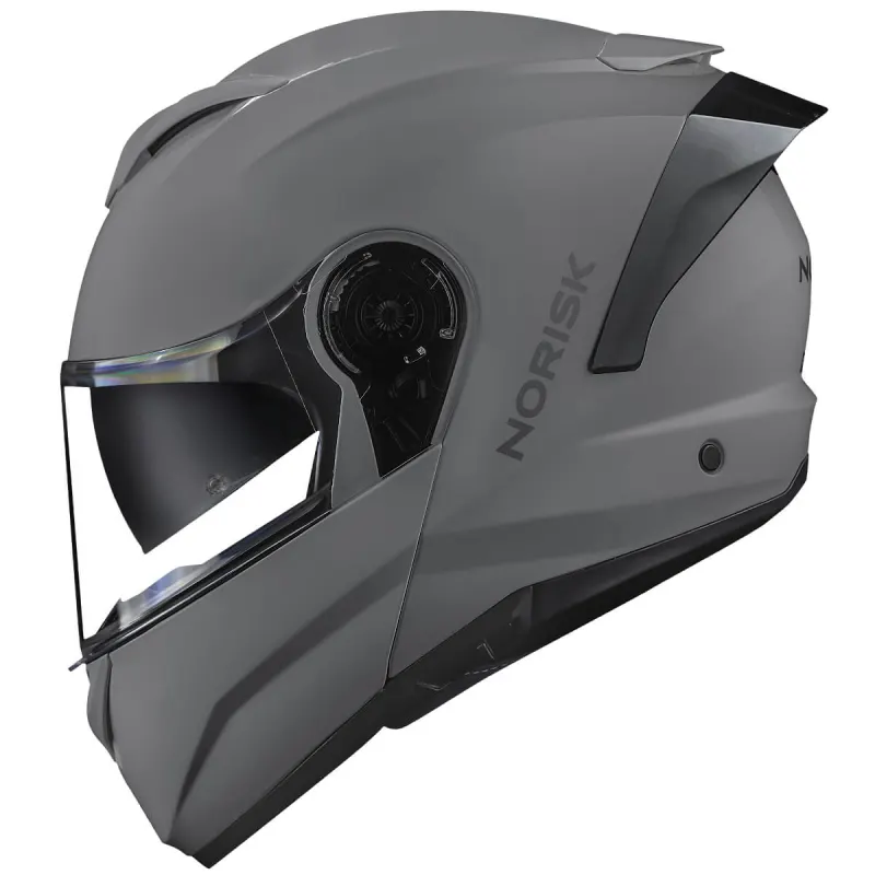 Capacete Norisk Force 2 Nardo Grey Articulado/Robocop - Cinza