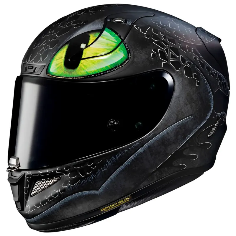 Capacete HJC RPHA 11 Toothless Dragon Universal Fechado - 