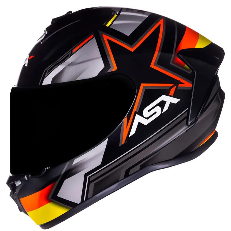 Capacete ASX Draken Pilot Fechado - 
