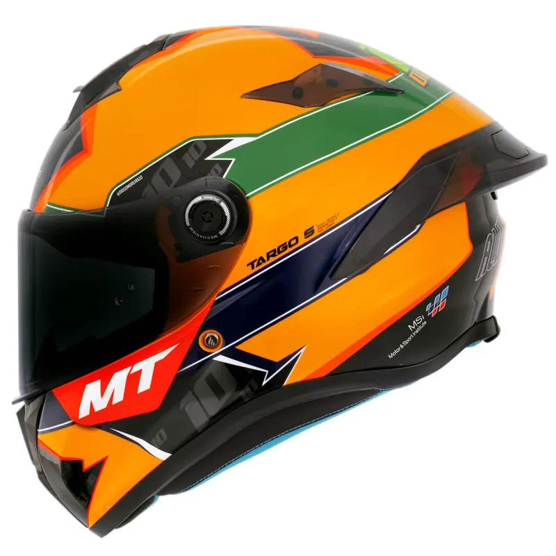 Capacete MT Capacete Fechado MT Targo S Diogo Moreira 2023 Tribute A3 Fechado - 