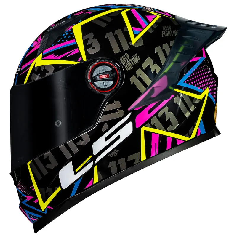 Capacete LS2 FF358 Pro Rafael Paschoalin Fechado - Monocolor
