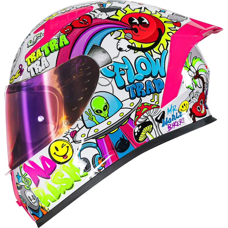 Capacete Norisk Flow Trap Fechado - Monocolor