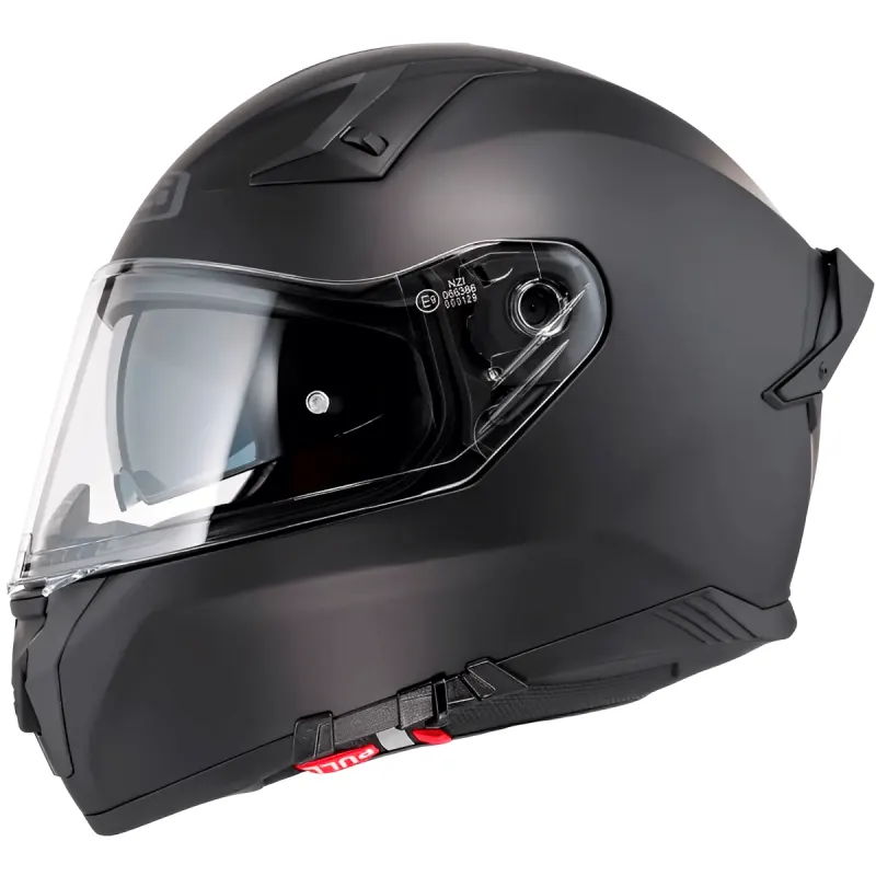 Capacete NZI Go Rider Preto Fosco Fechado - Preto Fosco