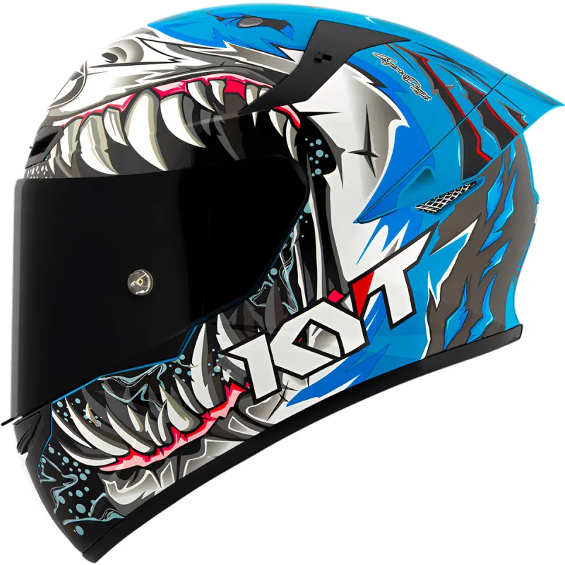 Capacete KYT TT Course Megalodon Fechado - 