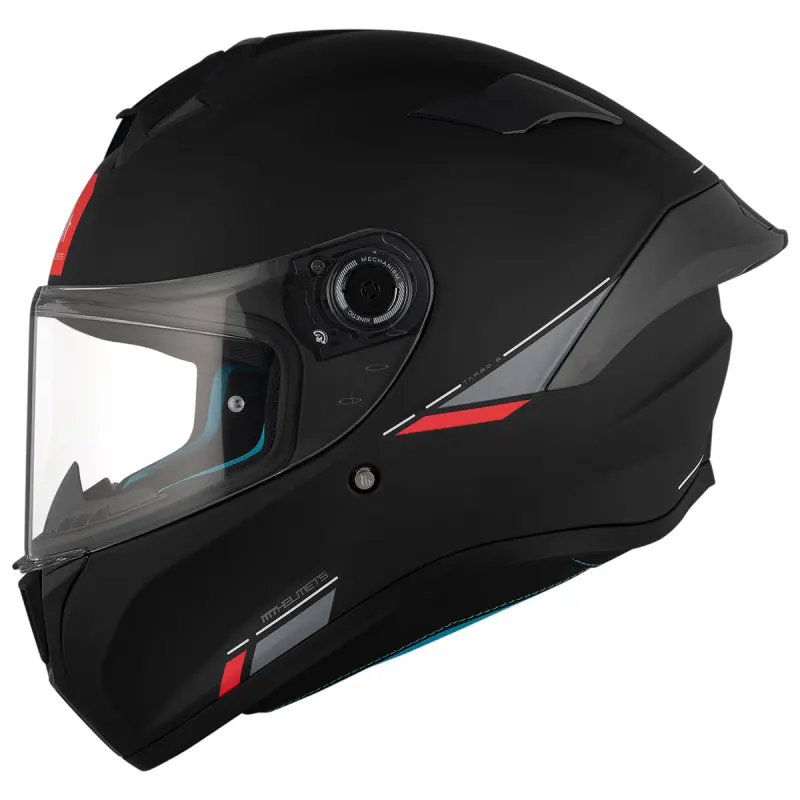 Capacete MT Targo S Preto Fosco Fechado - 