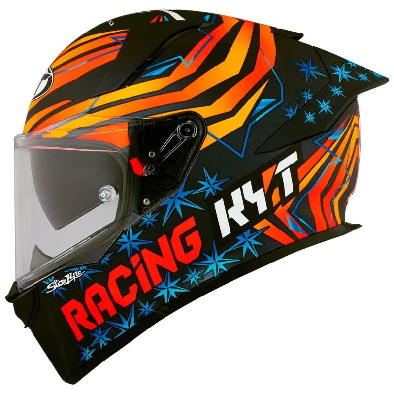 Capacete KYT R2R Max Fernandez 2022 Fosco Fechado - 
