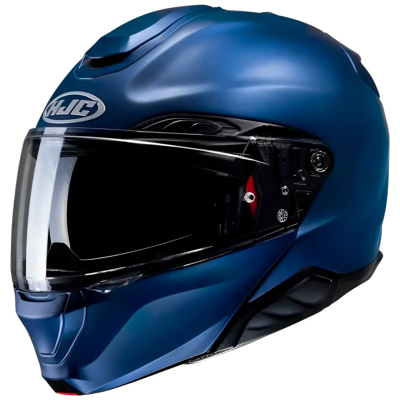 Capacete HJC RPHA 91 Solido Azul Anodizado Articulado/Robocop - Azul Anodizado