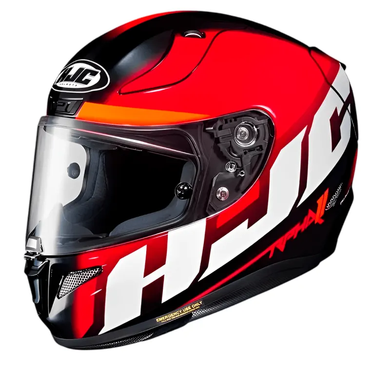 Capacete HJC RPHA 11 Spicho Vermelho Fechado - 