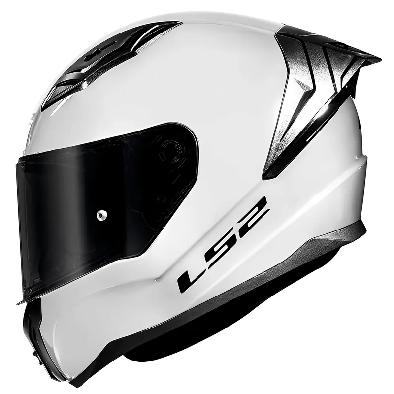 Capacete LS2 FF810 Vigo Monocolor Fechado - Branco