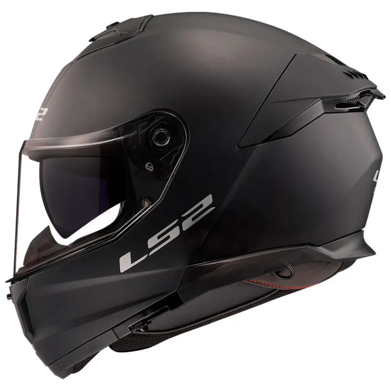 Capacete LS2 FF808 Stream 2 Preto Fosco Fechado - Preto Fosco