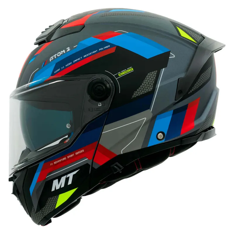 Capacete MT Atom 2 SV Bast Fechado - 