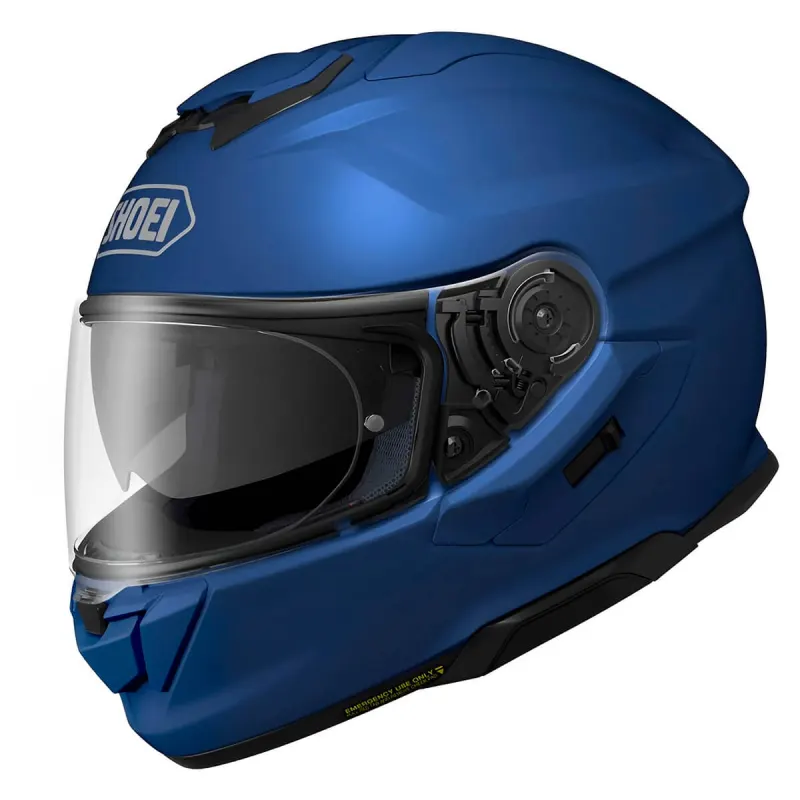 Capacete Shoei Capacete Fechado Shoei Gt-Air 3 Azul Metalico Fosco Fechado - Azul Metalico Fosco