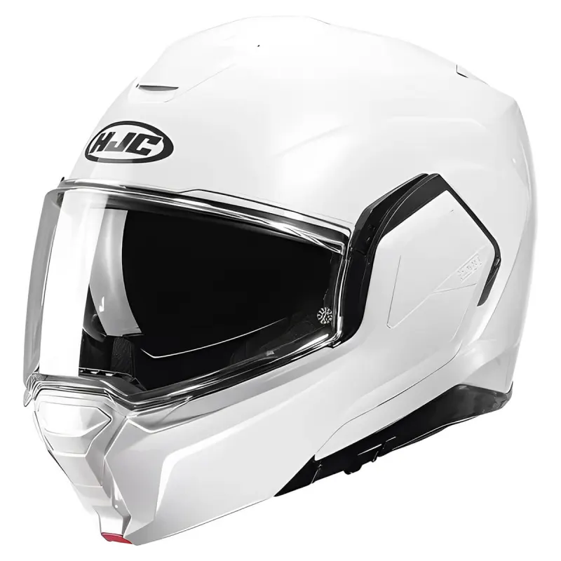 Capacete HJC I100 180 Solido Branco Perola Fechado - 