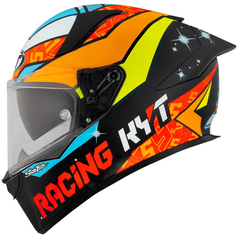 Capacete KYT R2R Max Masia 2022 Replica Fosco Fechado - 