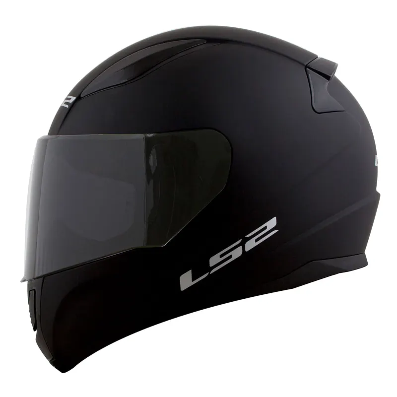 Capacete LS2 FF353 Rapid Preto Fosco Fechado - Preto Fosco