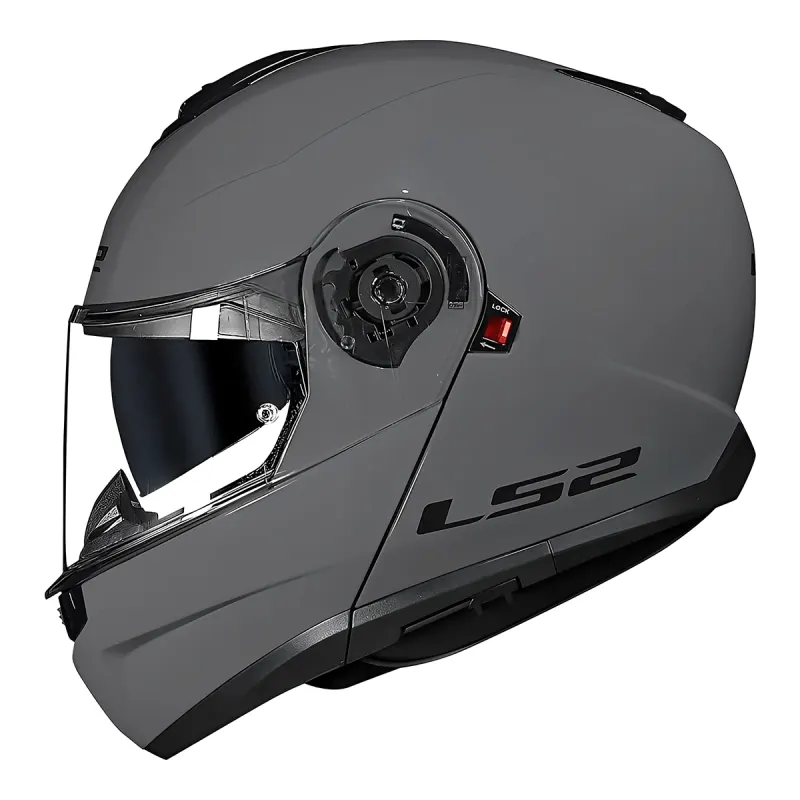 Capacete LS2 FF908 Strobe 2 Fosco Nardo Grey Fechado - Cinza