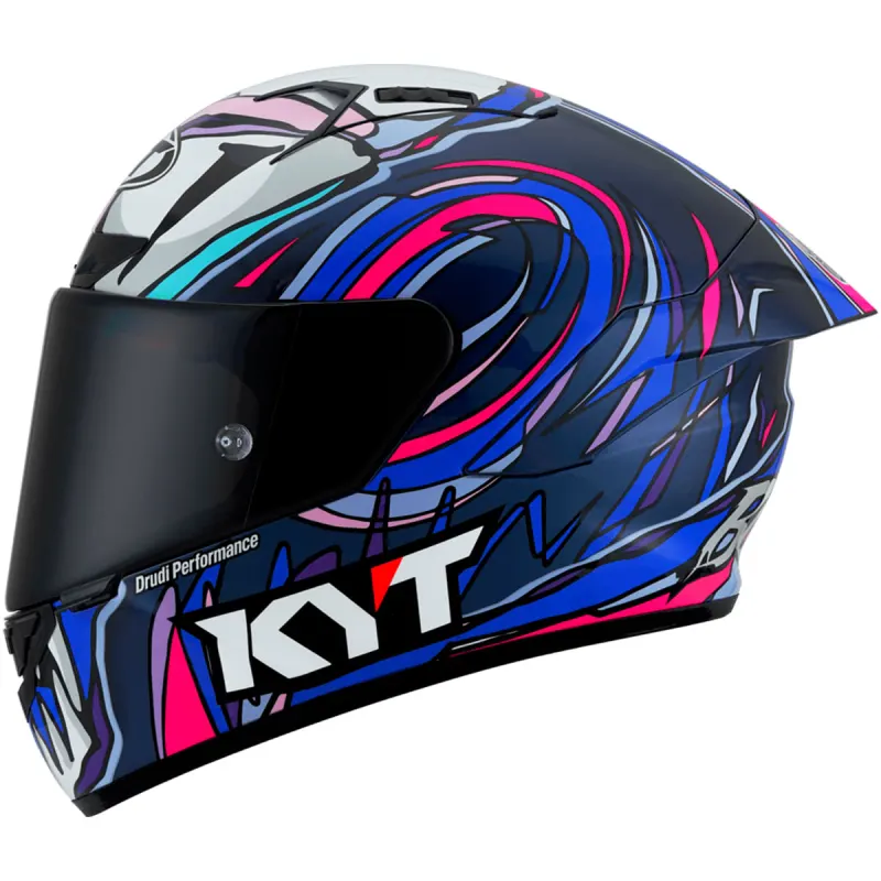 Capacete KYT NZ Race Bastianini Replica Fechado - 