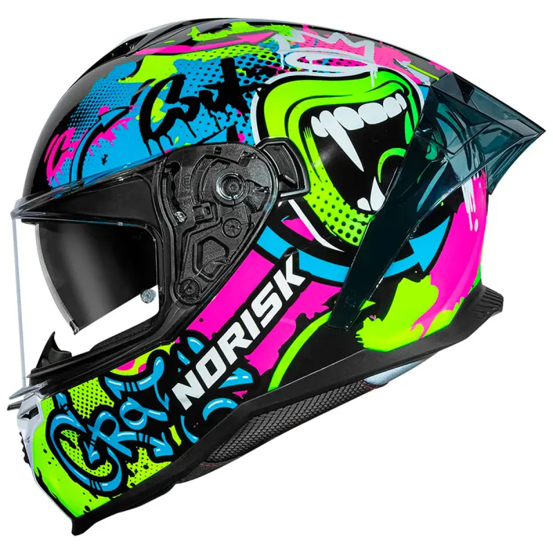 Capacete Norisk Strada 2 Wow Fechado - Monocolor