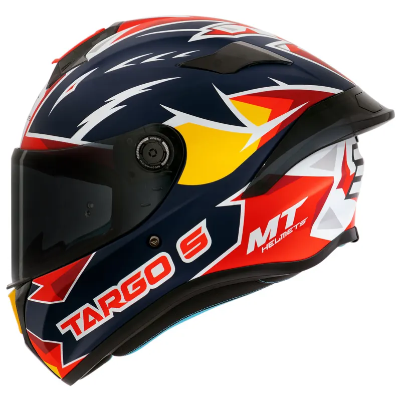 Capacete MT Targo S Pedro Acosta 23 A7 Fosco Fechado - 