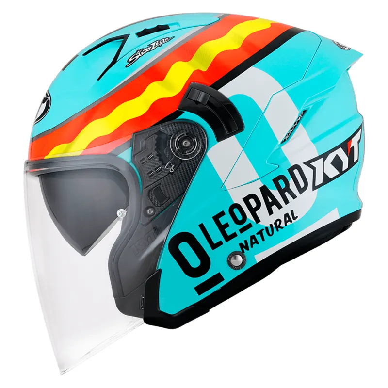 Capacete KYT NF-J Jaume Masia Leopard Fechado - 