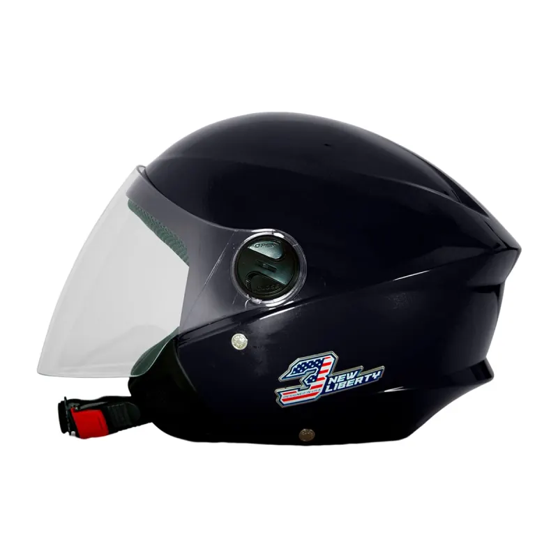 Capacete Pro Tork New Liberty 3 Elite Azul Escuro Brilhante Fechado - 