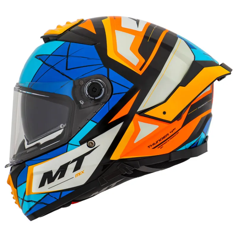 Capacete MT Thunder 4 SV Mix C4 Fechado - 