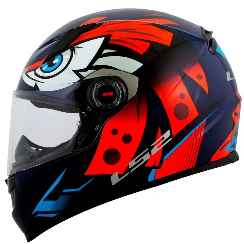 Capacete LS2 FF358 Fechado - Laranja