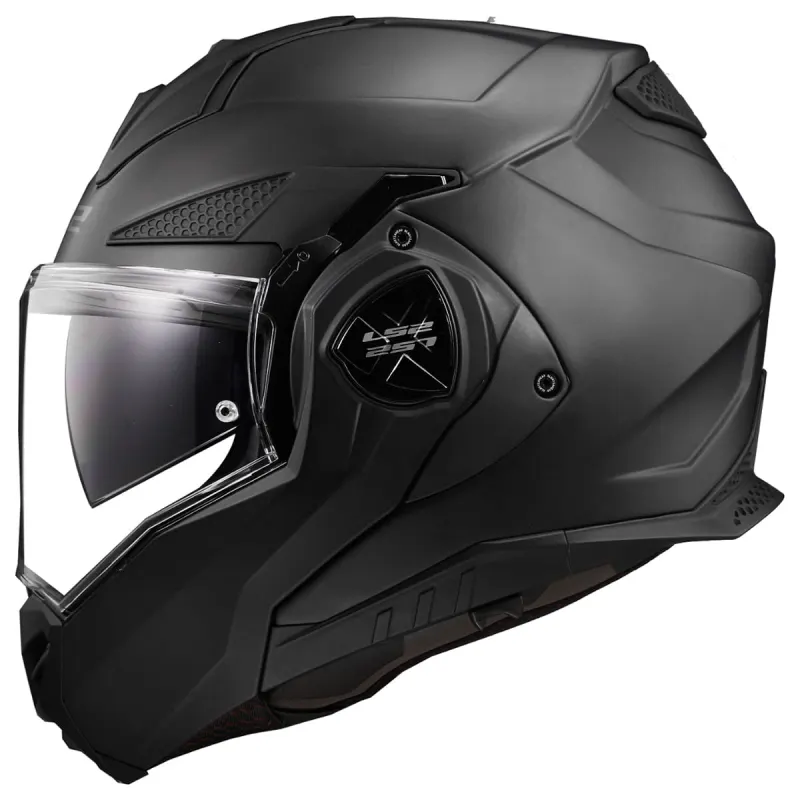 Capacete LS2 FF901 Articulado/Robocop - Preto Fosco