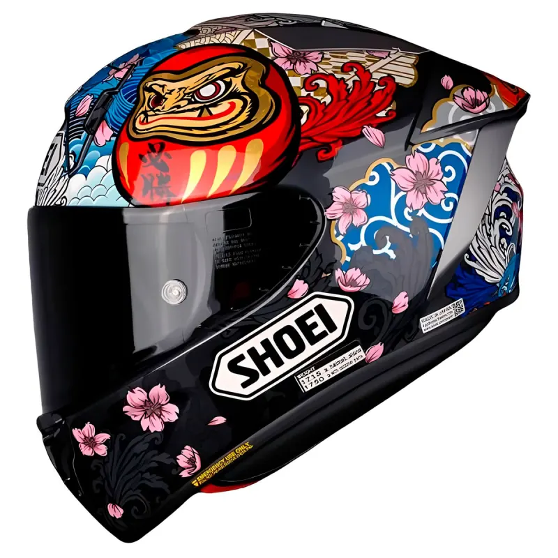 Capacete Shoei X-SPR Pro Marquez Motegi 5 TC-1 Fechado - 