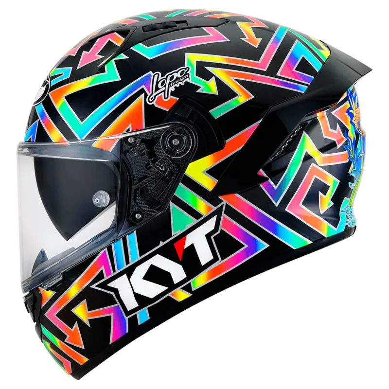 Capacete KYT NF-R Manzi Misano Replica Fechado - 