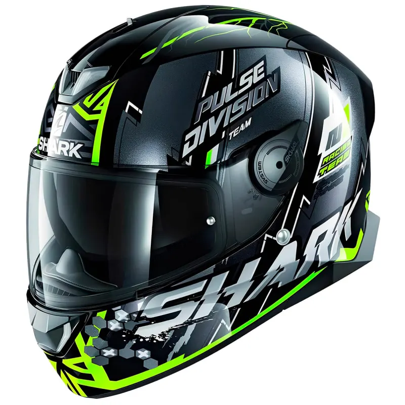 Capacete Shark D-Skwal 2 Noxxys KYS Fechado - 