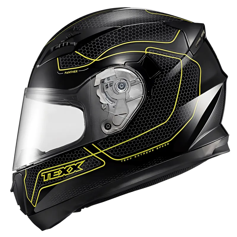Capacete Texx Strike Panther Fechado - 