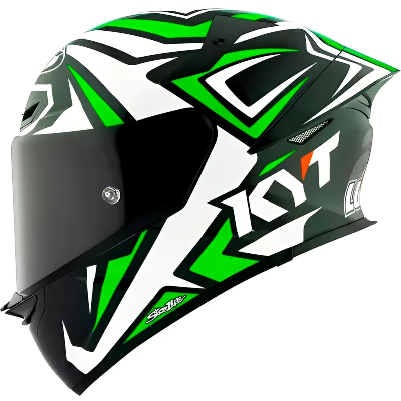 Capacete KYT TT Revo Alex Lowes 2024 Replica Fechado - 