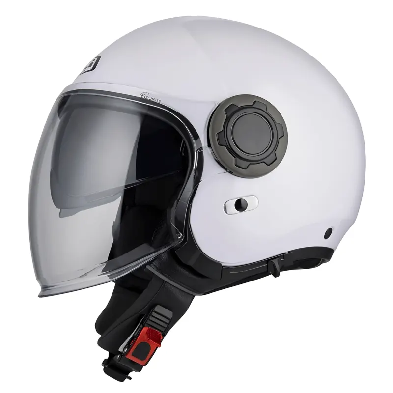Capacete NZI Ringway Duo Branco Fechado - 