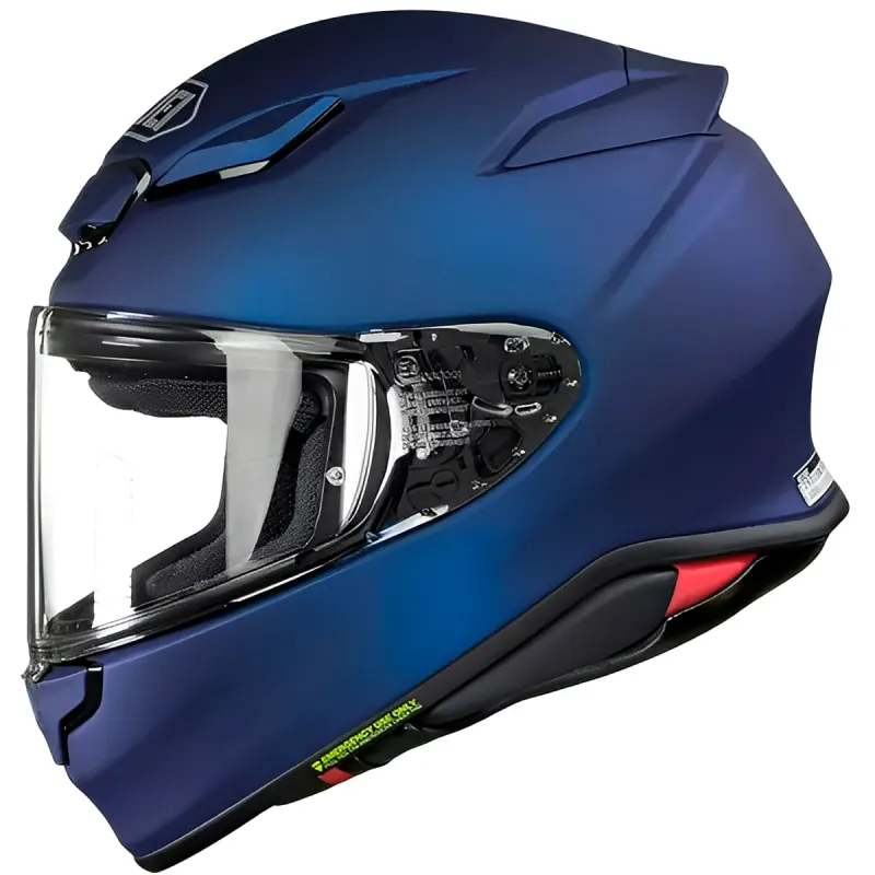 Capacete Shoei NXR 2 Azul Metálico Fosco Fechado - Azul Metálico Fosco