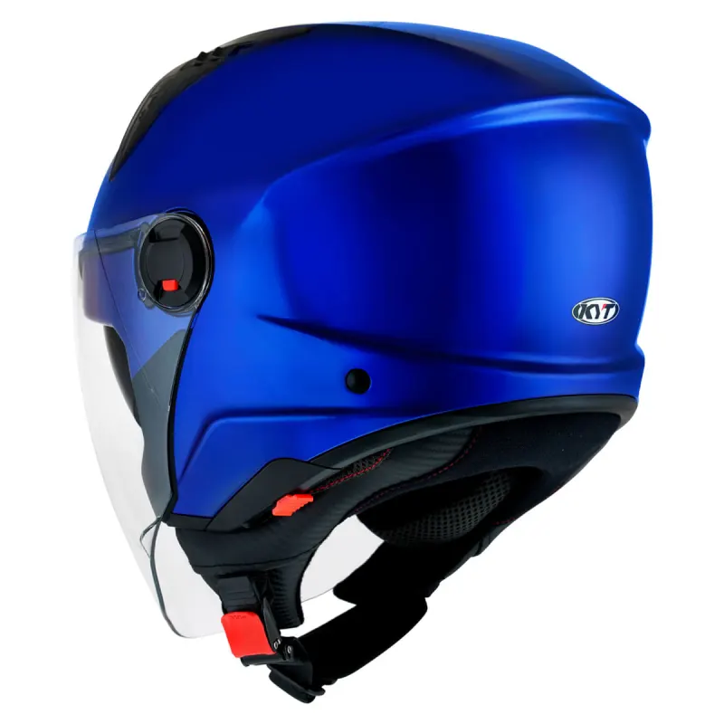 Capacete KYT D-City Plain Azul Fechado - 