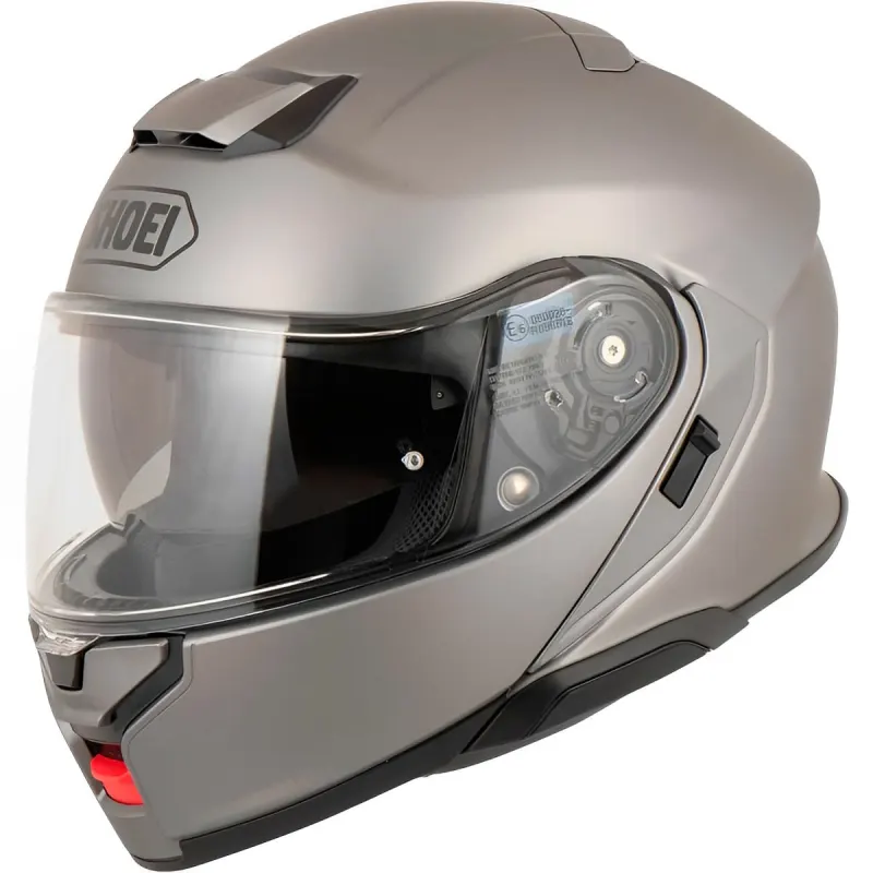 Capacete Shoei Capacete Escamoteável Shoei Neotec 3 Cinza Fosco Articulado/Robocop - Cinza Fosco