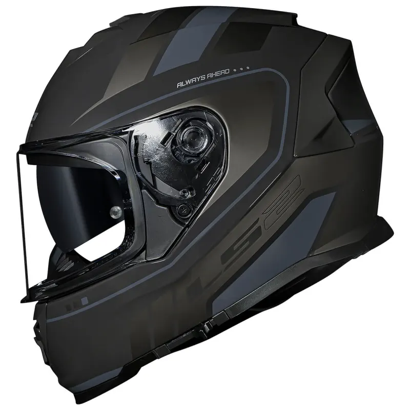 Capacete LS2 FF800 Storm Fist Preto Fechado - Preto