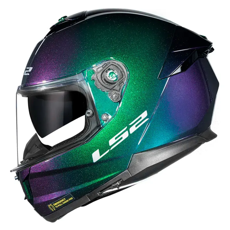 Capacete LS2 FF808 Stream 2 Monocolor Camaleão Fechado - Monocolor