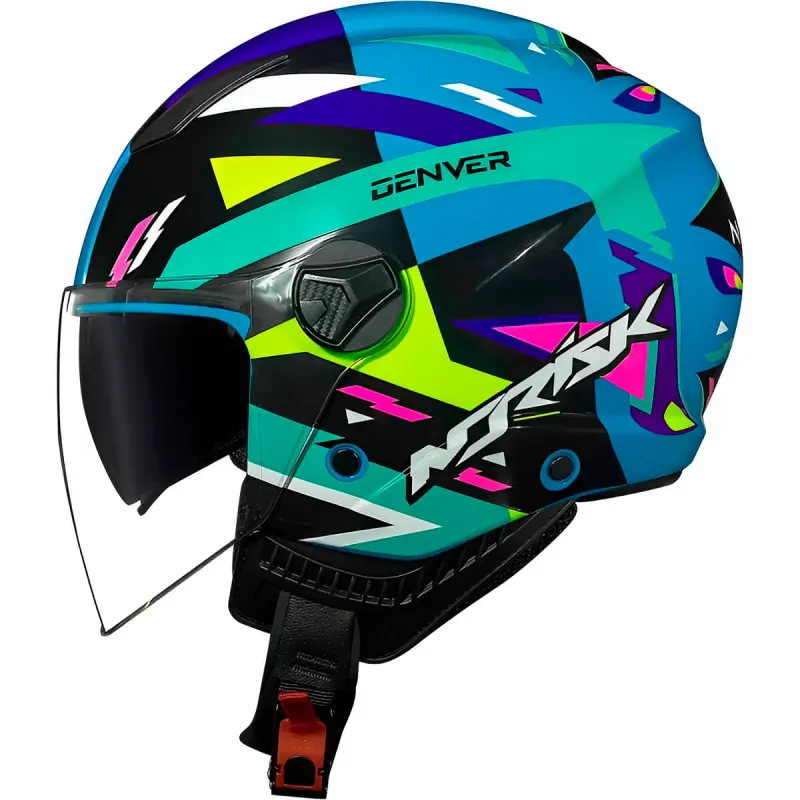 Capacete Norisk Orion SV Denver Aberto - Monocolor